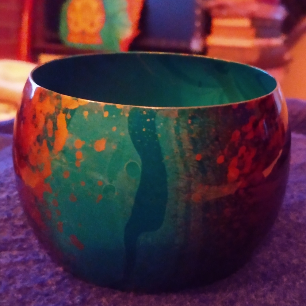 Statement Painted Bangle Bracelet